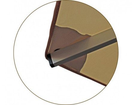 Зонт круглый с воланом 2.5 м (8 спиц)  Митек